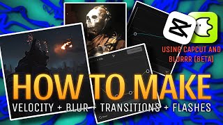 Complete Tutorial on smooth transitions, velocity and colouring [ Using Capcut and Blurrr ]