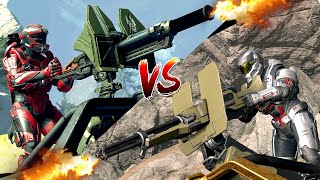 Halo Infinite vs Halo 5 | Warthog Chaingun