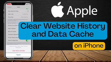 Clear Website History And Data Cache On An iPhone