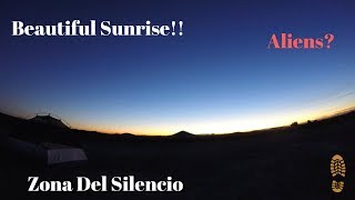 Zona Del Silencio Sunrise! Beautiful!!!!