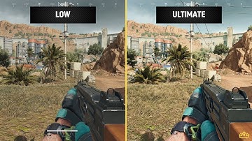 Delta Force | Low vs Ultimate | PC Graphic Settings Comparison