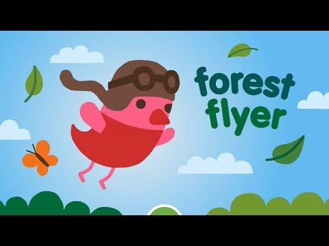 Лесная прогулка птички Робин (Sago Mini Forest Flyer) - мультфильм-игра для малышей