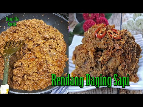 Resep Rendang Sapi Pakai Kelapa Sangrai