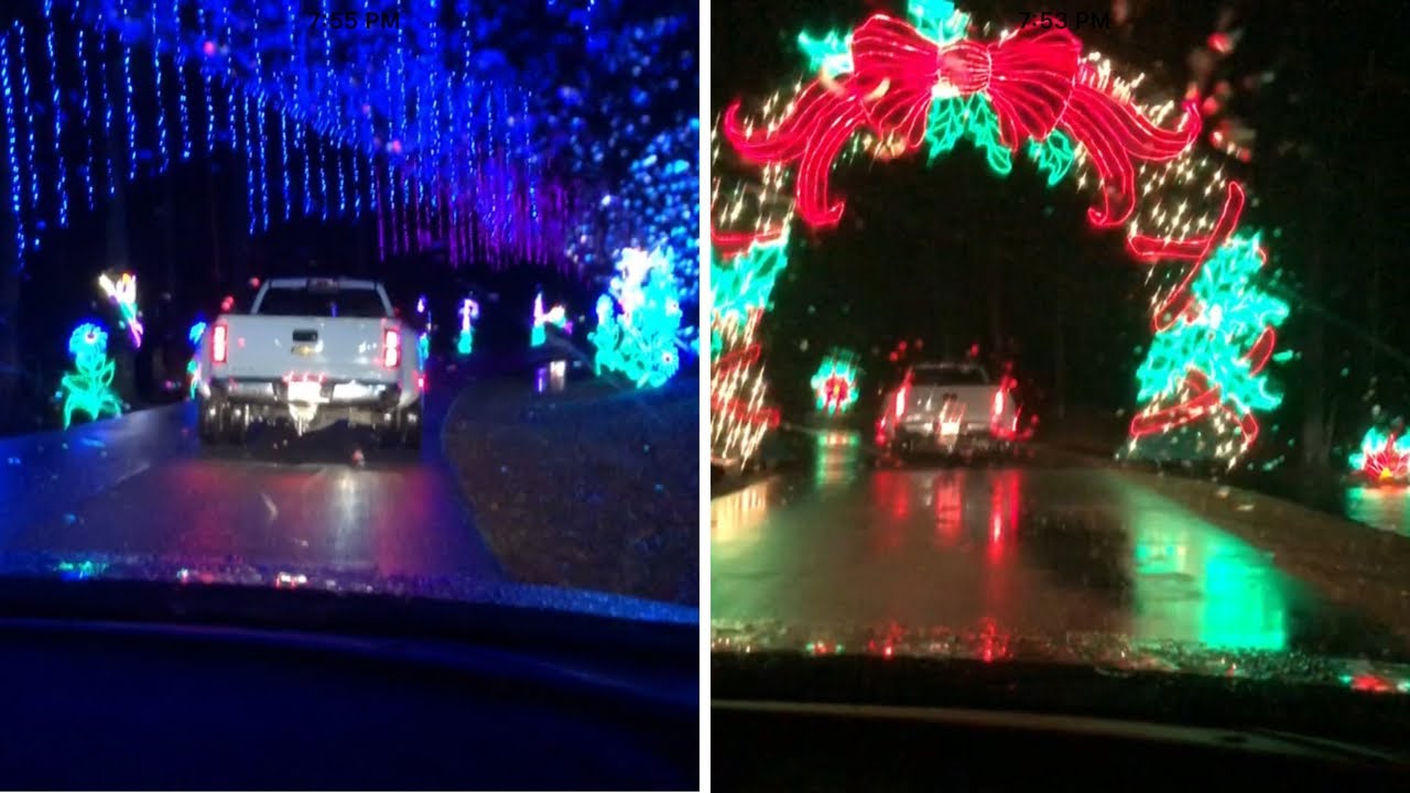 Vlog Our Trip To Fantasy In Lights Callaway Gardens And Ikea In