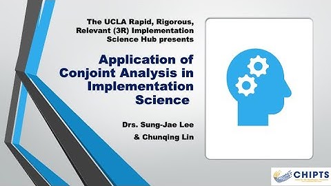 Application of Conjoint Analysis in Implementation Science
