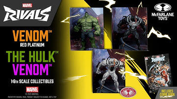 NEW Marvel Rivals™ 1/6th Scale Bundle (3) Collectibles w/Scenes & Comic | Action Figure Showcase