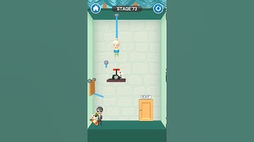 Rescue Cut - Rope Puzzle - Stage 73