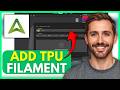 How To Add TPU Filament To Creality Print Slicer (EASY) 2026