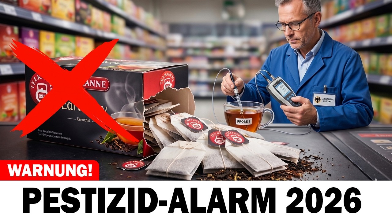 Warnung: Pestizide in diesen 10 Teemarken gefunden (neuester Test 2026)