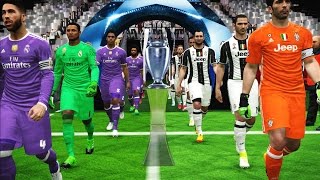 PES 2017 | Juventus vs Real Madrid | Final UEFA Champions League (UCL) | Gameplay PC