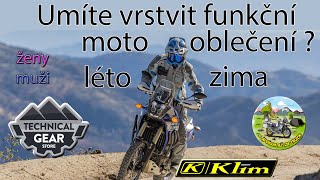 Umíte vrstvit funkční moto oblečení?