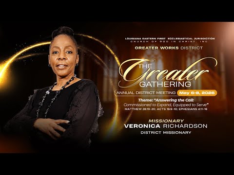 Women’s Night #TheGreaterGathering #COGIC #2026