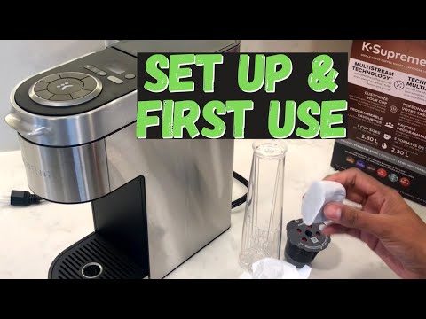 Keurig Settings: How to Install Water Filter | K-Cup Reusable Filter | Set Personal Settings