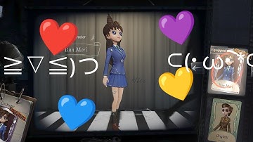 Maybe i should main coord (๑•﹏•) |Identity V |Coord gameplay|Ran Mori Conan crossover skin