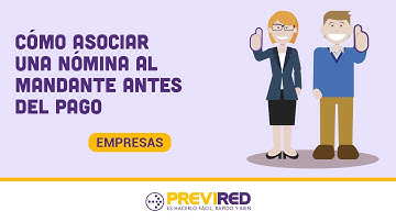 Cómo asociar una nómina al mandante antes del pago