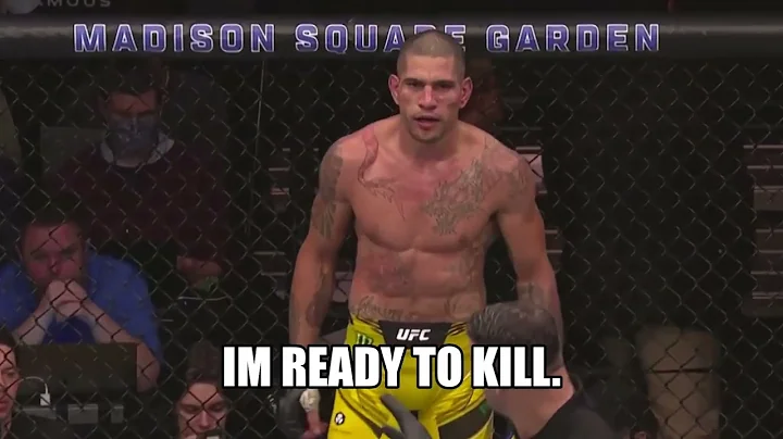 Alex Pereira "Im ready to kill" UFC 281 Adesanya vs Pereira Last Round