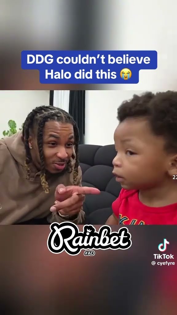 DDG couldn’t believe Halo did this #hoodnews #ddg #halo #gamer #gaming #baby #father #trending #lol
