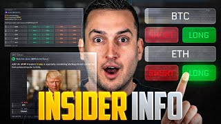I Tried Crypto Trading With Insider News… [INSANE PROFITS]