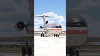 American Airlines Boeing 727 Taxi!