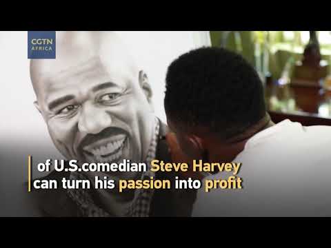 Kenyan's portrait of Steve Harvey goes viral