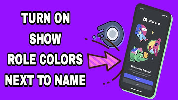 How To Turn On Show Role Colors Next To Names On Discord App