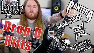 6 Epic Drop D Metal Riffs Every Guitar Player Has To Know!! chords