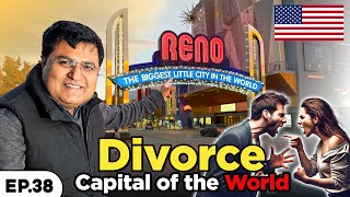 First time in RENO | DIVORCE capital of the WORLD | Exploring America Ep.38