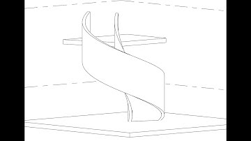 Revit - Solid Spiral Stair Balustrade