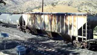 Worlds longest BNSF train in Tehachapi loop