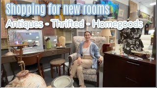 Shopping For New Rooms! Antiquing, Thrifting, HomeGoods! All The Vintage Gems! Can't Wait To Style! by THE WADS 97,373 views 2 months ago 47 minutes