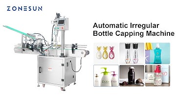 How To Use Automatic Customized Irregular Bottle Capping Machine