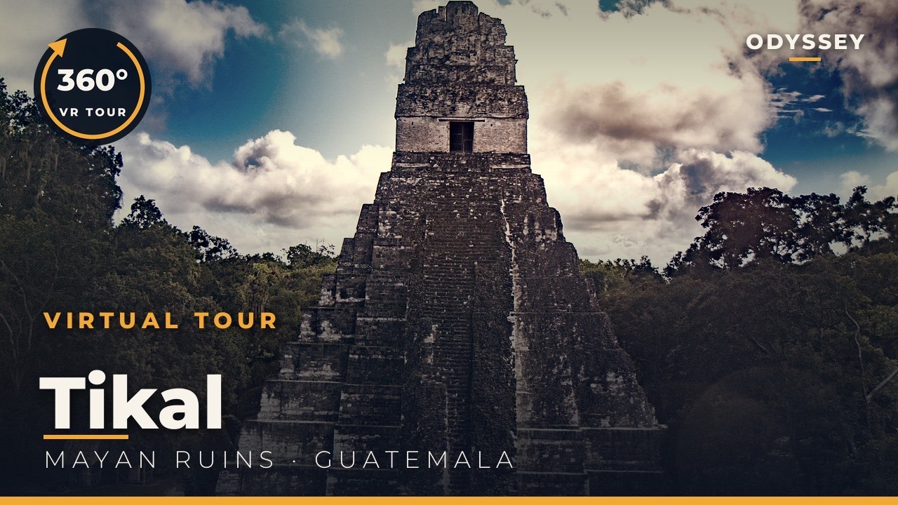 Tikal Mayan Ruins Virtual Tour | VR 360° Travel Experience | Guatamala