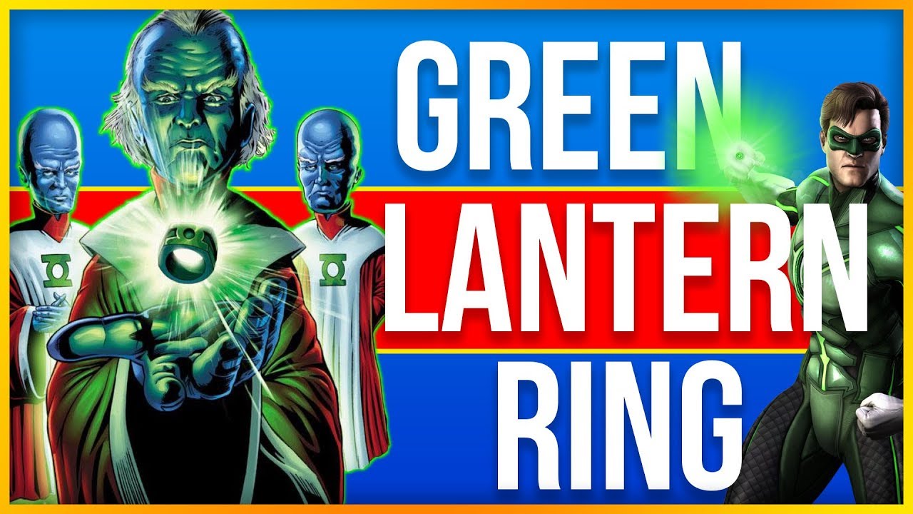 History and POWER of the Green Lantern Ring Explained YouTube