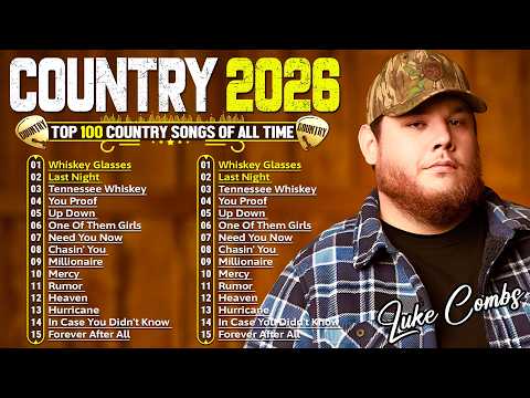 COUNTRY MUSIC PLAYLIST 2026 || Morgan Wallen, Luke Combs, Chris Stapleton, Luke Bryan, Jason Aldean,