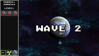 Planetary defense game prototype (Godot Engine)