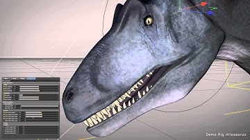 Dinosaur Demo Rig – Allosaurus