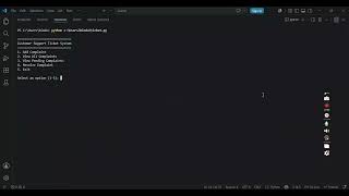 Customer Support Ticket Management System With Python. @Skybil-edutech @skybilofficial