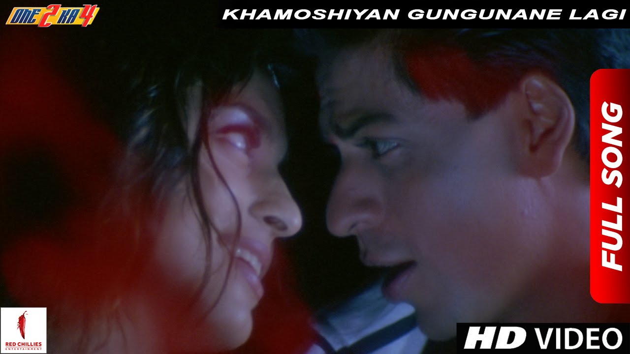  Khamoshiyan Gungunane Lagi Full Song | One 2 Ka 4 | Shah Rukh Khan, Juhi Chawla
