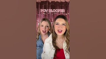 POV BLOOPER😂#acting #funny #friends #cute #fails #shorts