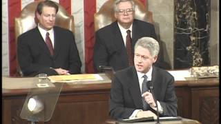 The 1999 State of the Union (Address to a Joint Session of the Congress)