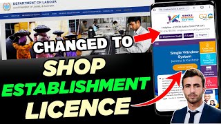 Shop establishment licance | JK Single window system | website changed | JK Labour screenshot 4