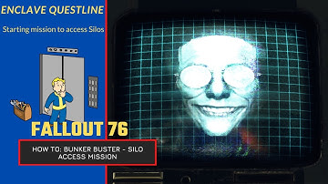 Fallout 76 How To Bunker Buster - Enclave Questline to Access Silos