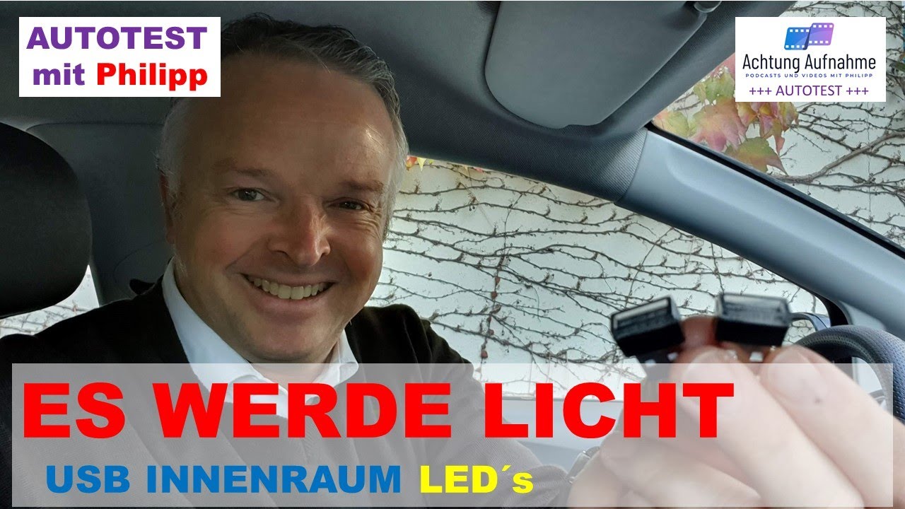 LED Innenlicht für Auto über USB 