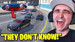 Summit1g Tricks Players by Racing as Mr K in GTA Prodigy RP