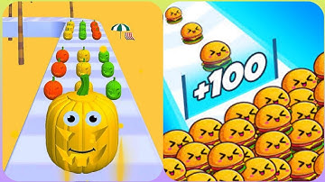 Juice Run vs Food Run 3D💚⚽💎⚽💚New Levels Big New Update Max Walkthrough Android iOS Gameplay HTI7