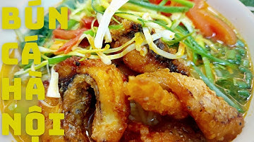 BÚN CÁ HÀ NỘI - nhà tôi không phải ra ngoài ăn sáng nhờ biết công thức nấu bún cá ngon như nhà hàng