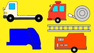 はたらくくるま パズル   どんな車ができるかな？  Vehicles puzzle for toddlers screenshot 5