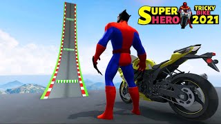 Superhero Tricky bike race - Android games / android gameplay screenshot 4