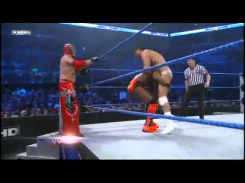 WWE Smackdown 21/12/10 - Rey Mysterio & Kofi Kingston vs Alberto del Rio & Jack Swagger (HQ)