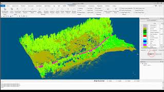 Classify point clouds on steep terrain